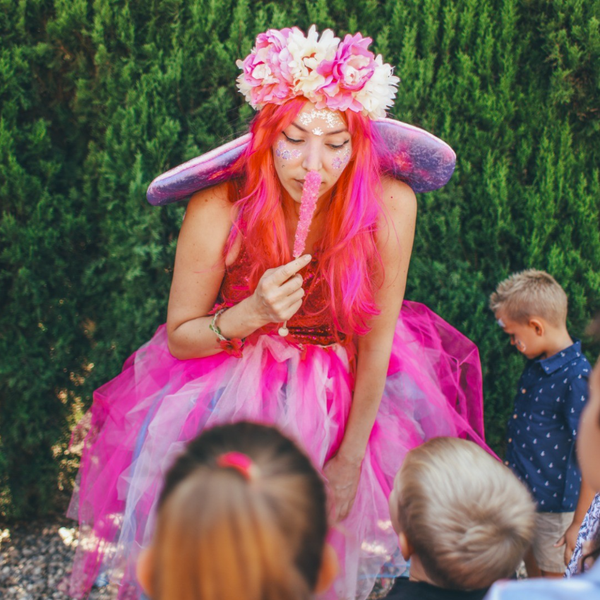 Tinka the Pink Fairy, FunPower Events' founding character